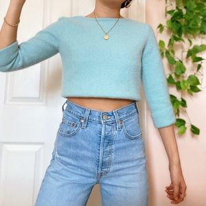 Baby Blue Cashmere Sweater